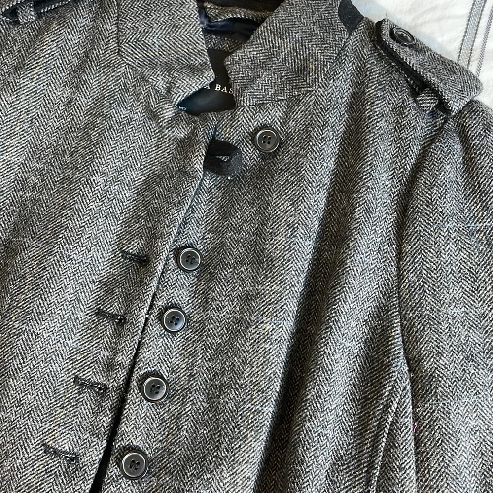 Zara Basic Wool Jacket - Picture 16 of 16
